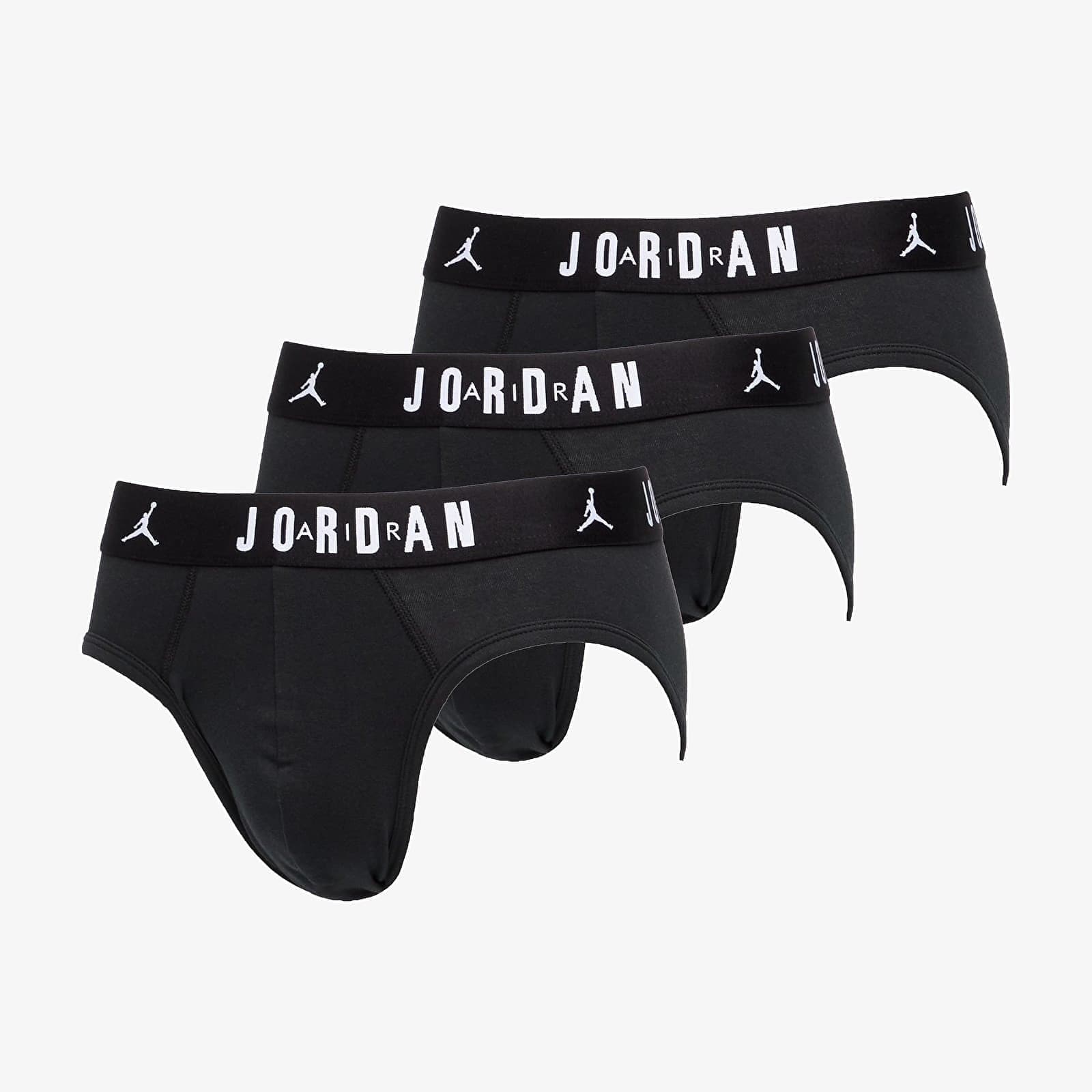 Jordan Jhm Flight Cotton Brief 3-Pack Black S