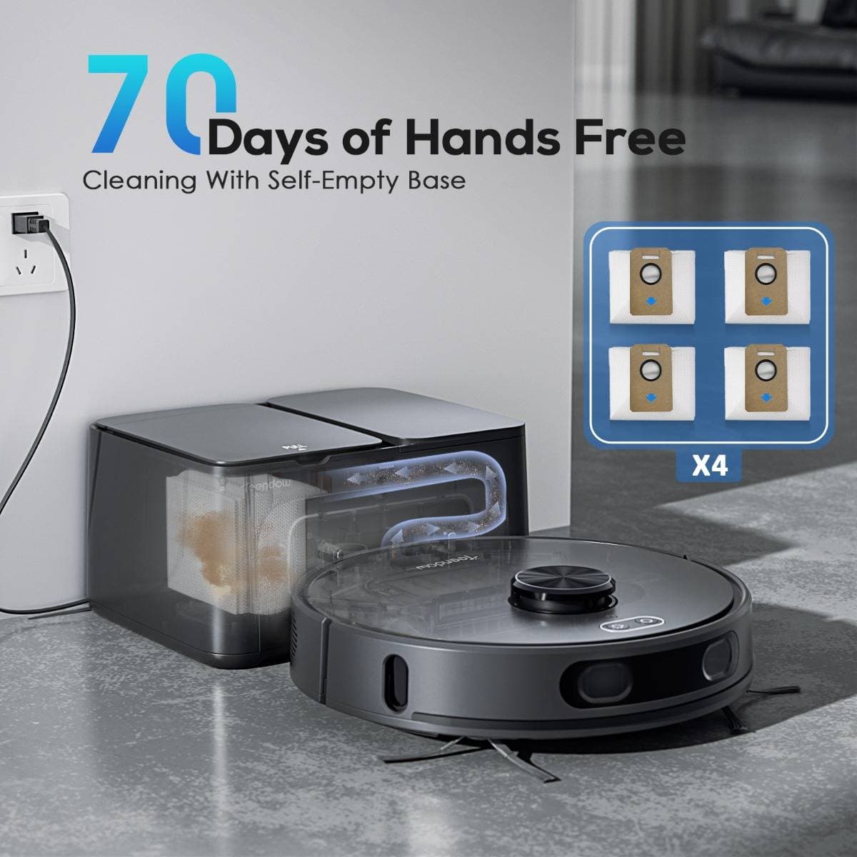 Teendow D65S MAX Robot Vacuum