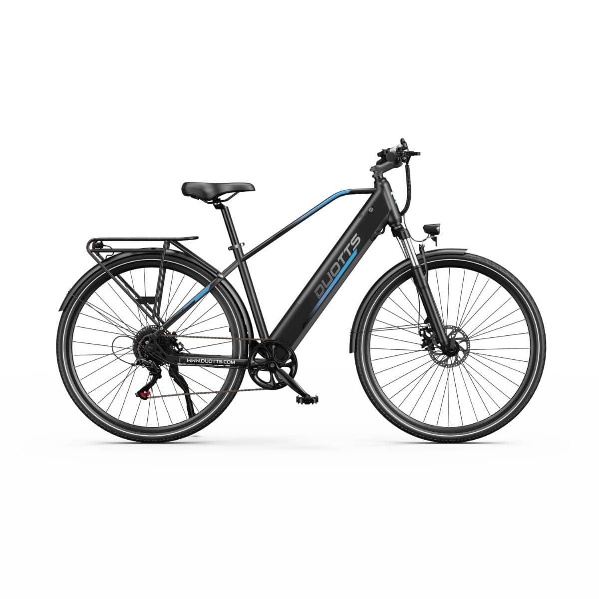 DUOTTS C29 Lite Electric Bike 250W 36V 13Ah 27.5" 700C*42C Slim Tires Urban Commuting E-bike 65km 25km/h Mechanical Disc Brakes