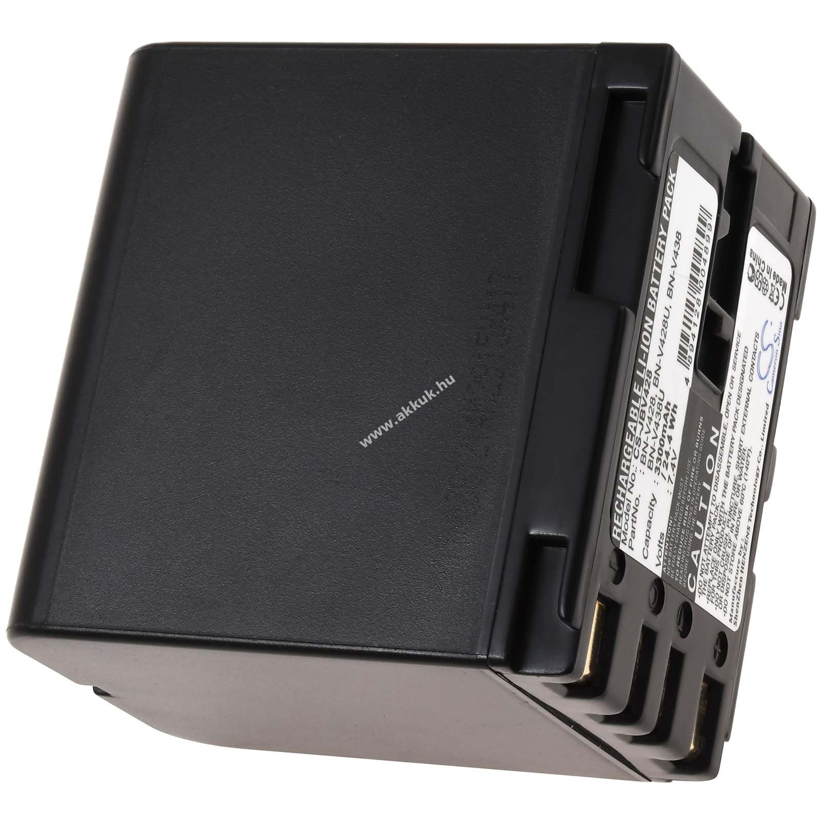 Helyettesítő akku JVC GR-DV3000U 3300mAh