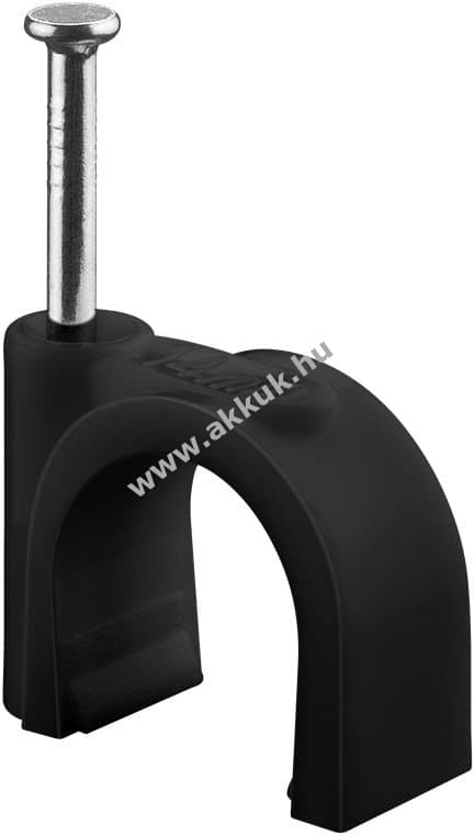 Goobay szeges kábelbilincs 14mm fekete 100db/csomag - Kiárusítás