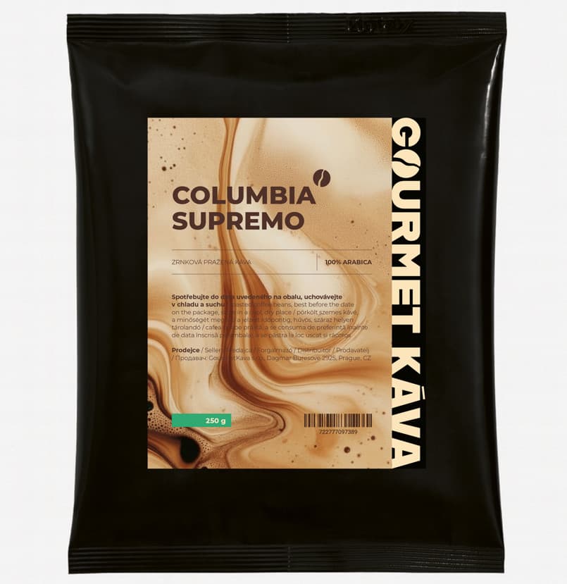 Colombia Supremo, Arabica kávébabok: Nem, köszönöm. 250g