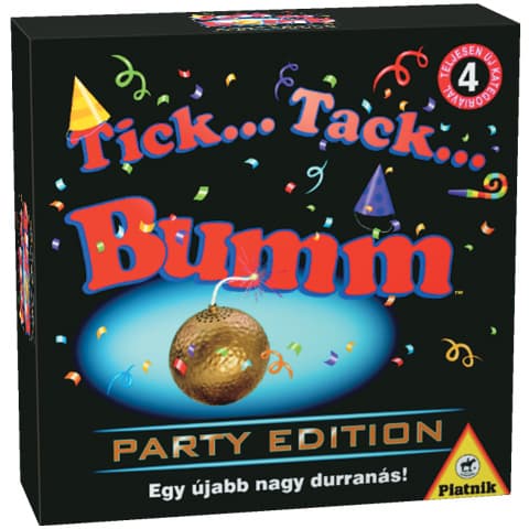 Tick Tack Bumm Party Editon társasjáték - Piatnik