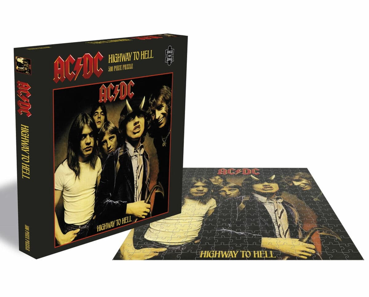 Puzzle AC/DC - HIGHWAY TO HELL - 500 DARABOS - PLASTIC HEAD