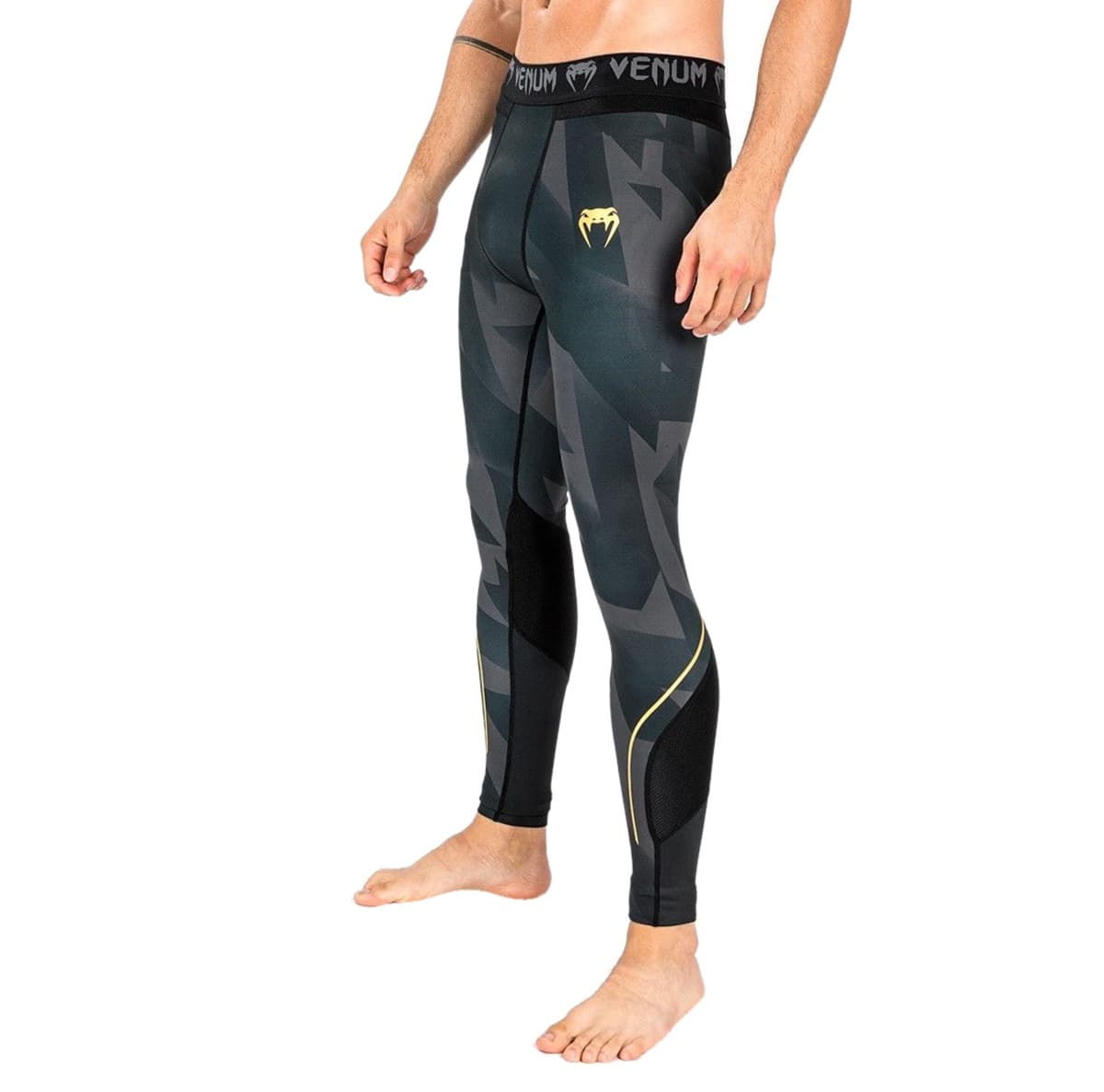 Férfi nadrág (leggings) VENUM - Razor - Fekete/arany XXL
