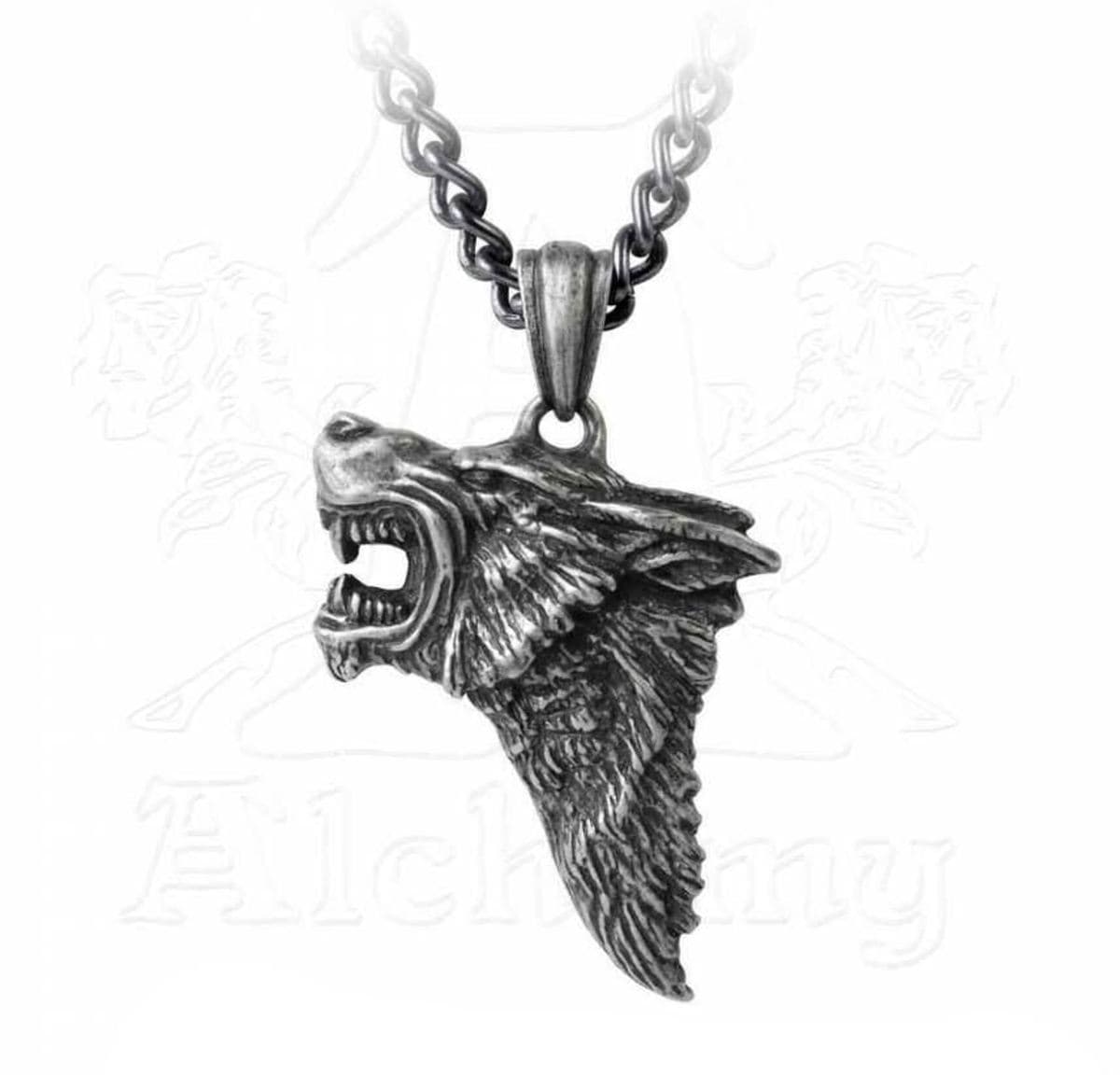 ALCHEMY GOTHIC Nyaklánc - Dark Wolf