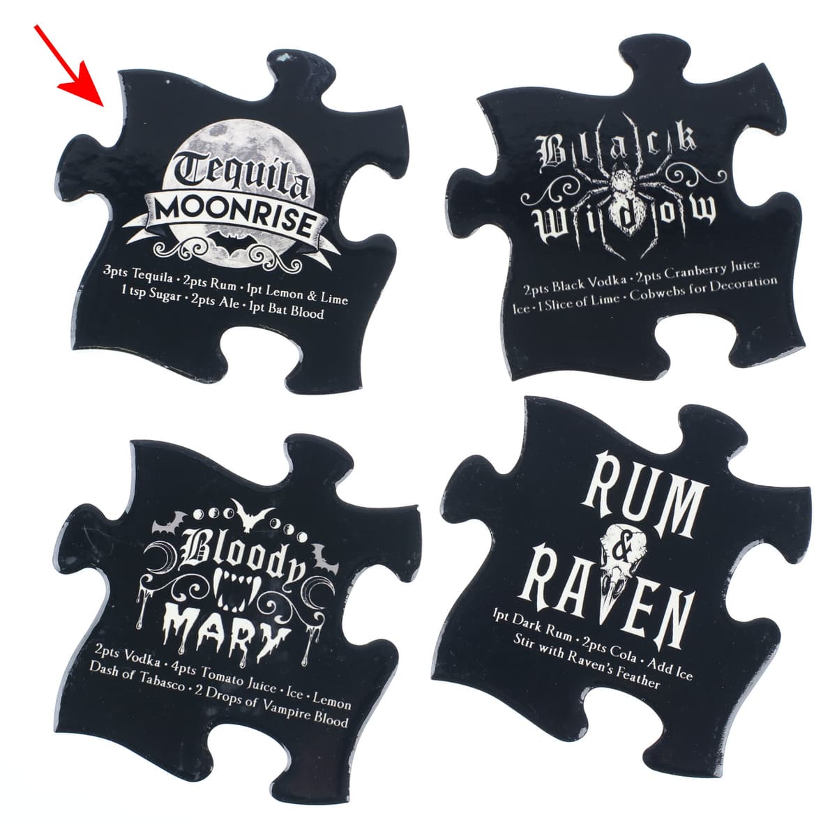 ALCHEMY GOTHIC alátétek - Gótikus koktélok - SÉRÜLT
