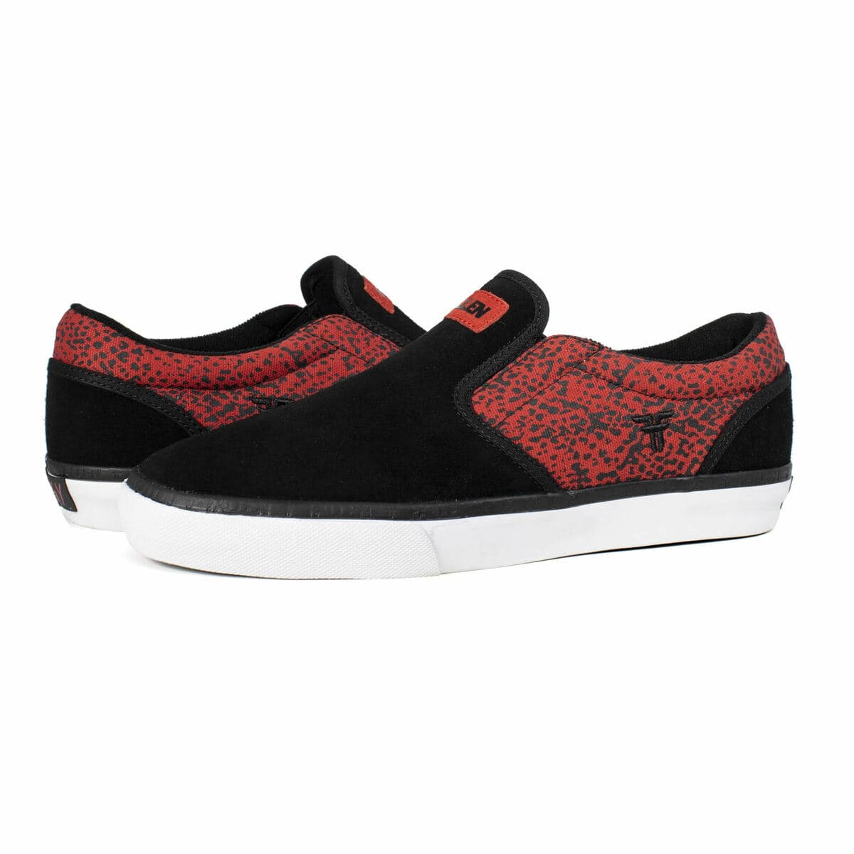 rövidszárú cipő férfi - FALLEN - FMJ1ZA17 RED SPECKLE 44