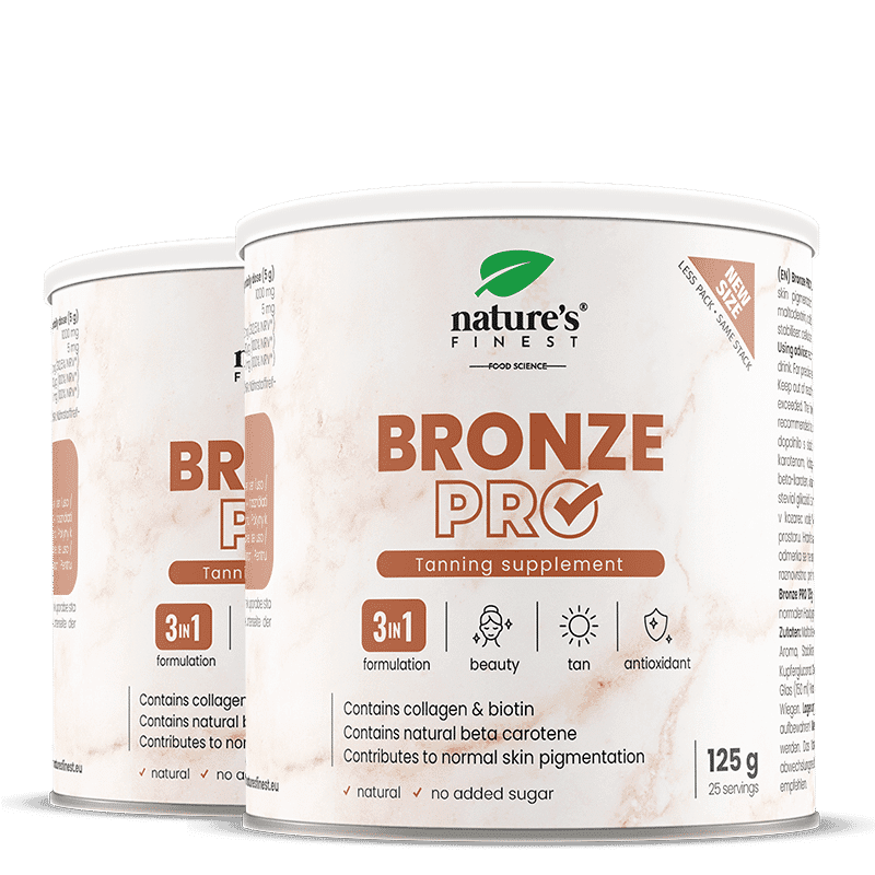 Nature's Finest Bronze PRO | barnulást támogató étrend‑kiegészítő | béta‑karotin, kollagén és C‑vitamin