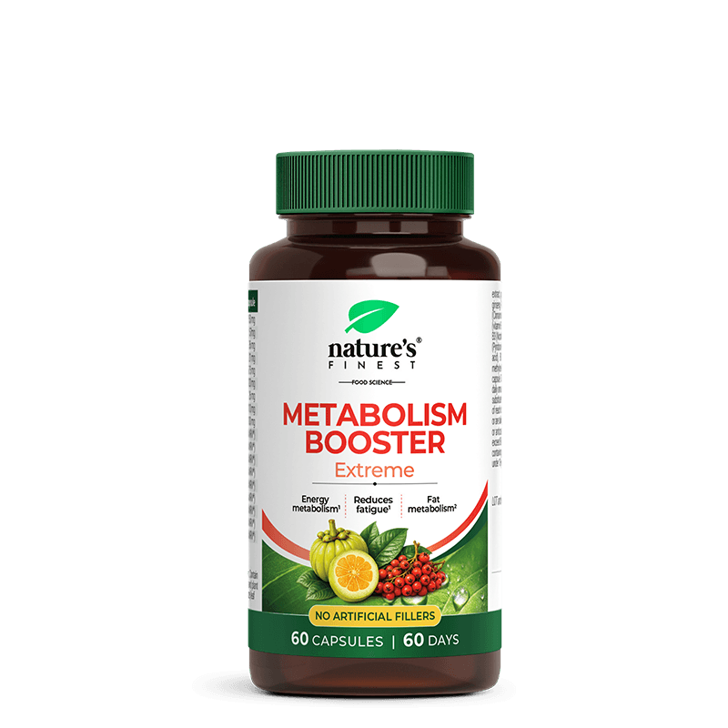 Nature's Finest Metabolism Booster Extreme | étvágycsökkentés és anyagcsere-támogatás | niacin, cink, B6-vitamin
