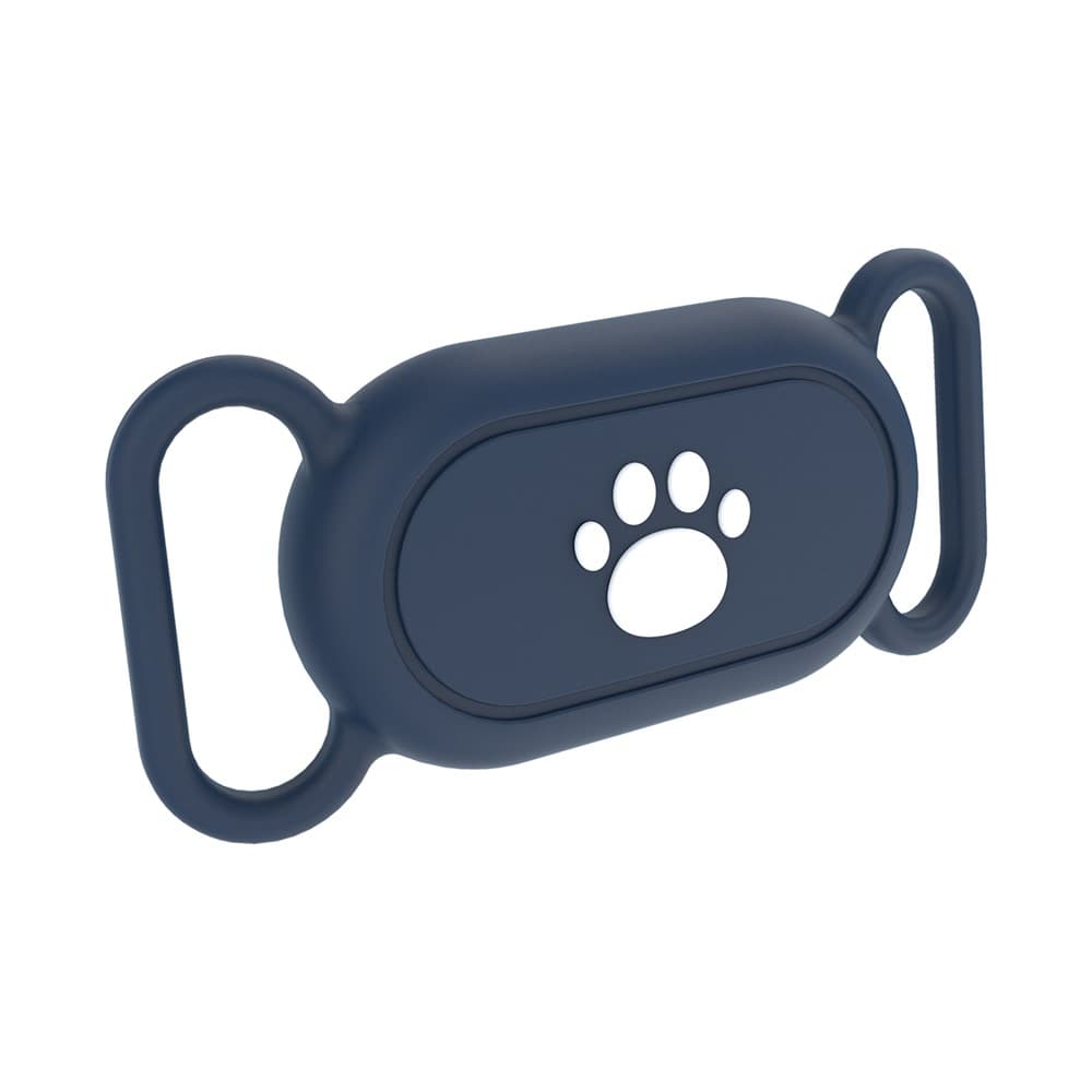 PROTEMIO PET LOCATE Tok Samsung Galaxy SmartTag 2-höz kutya / macska nyakörvre, sötétkék