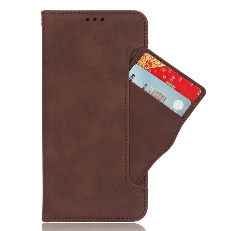SLOT Pénztárcahuzat ZTE Blade A54 barna