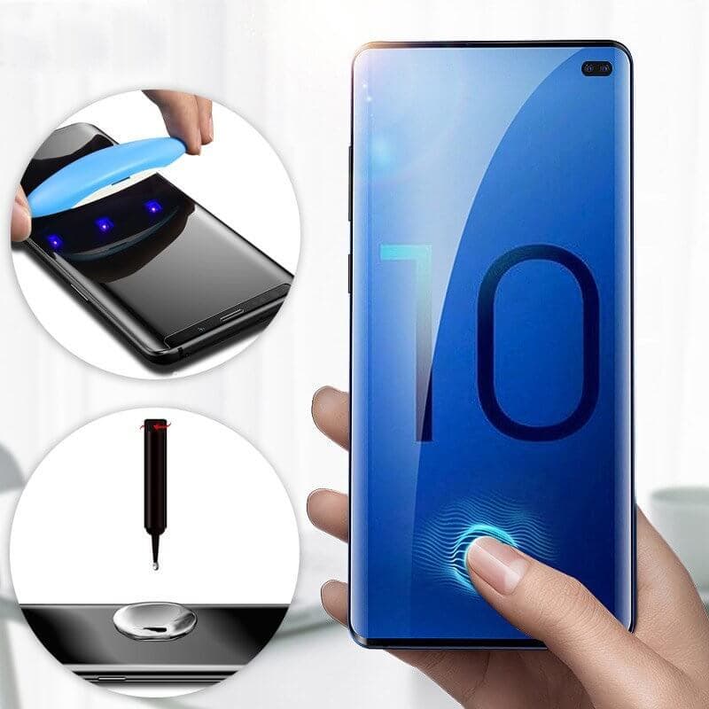 UV edzett üveg Samsung Galaxy S10 Plus