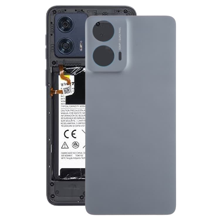 Eredeti elemtartó fedél Motorola Moto G24 fekete
