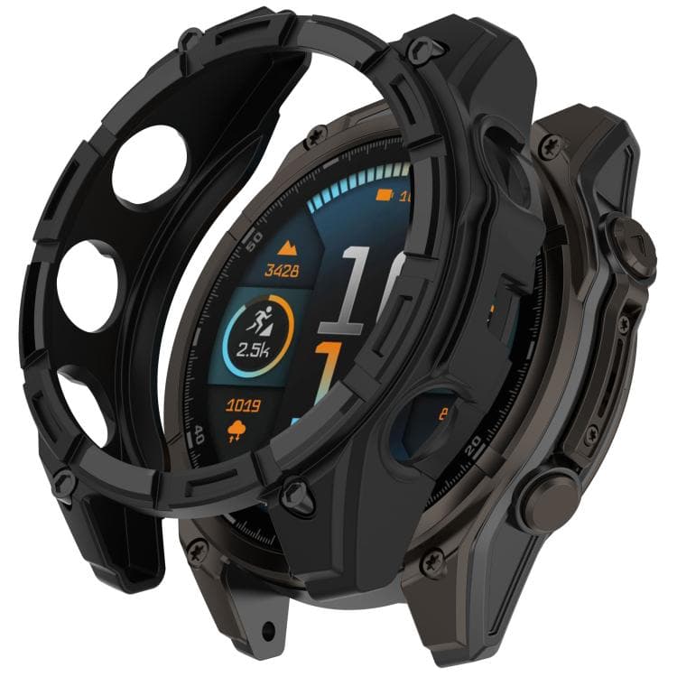 TPU HALF COVER Tok Garmin Tactix 8 47mm fekete
