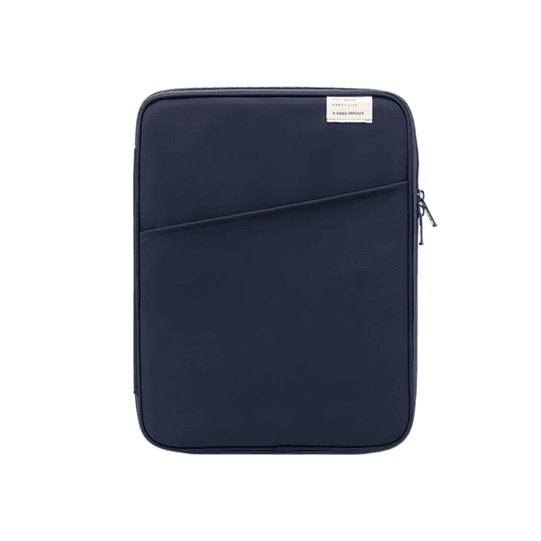 13 hüvelykes tablet táska iPad Air 4 5 Pro Mini 5 6 Xiaomi Samsung Huawei Lenovo vékony védőtok semleges színű elegáns dizájnnal sötétkék