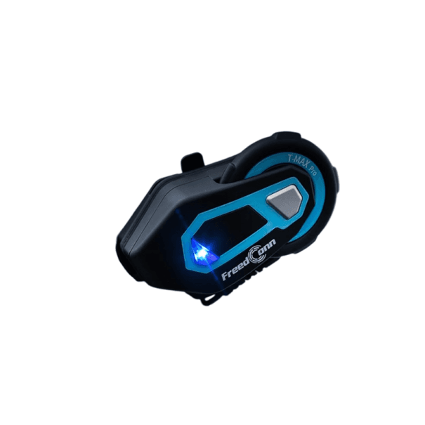 Bluetooth intercom T-MAX PRO Qualcomm 5.0 IP65 570mAh 17 órás akkumulátor-üzemidő HIFI hangzás Aerodinamikus kialakítás Több eszköz
