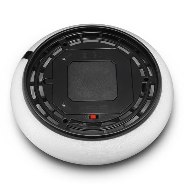 Lebegő lapos futballlabda LED J1642-vel fekete