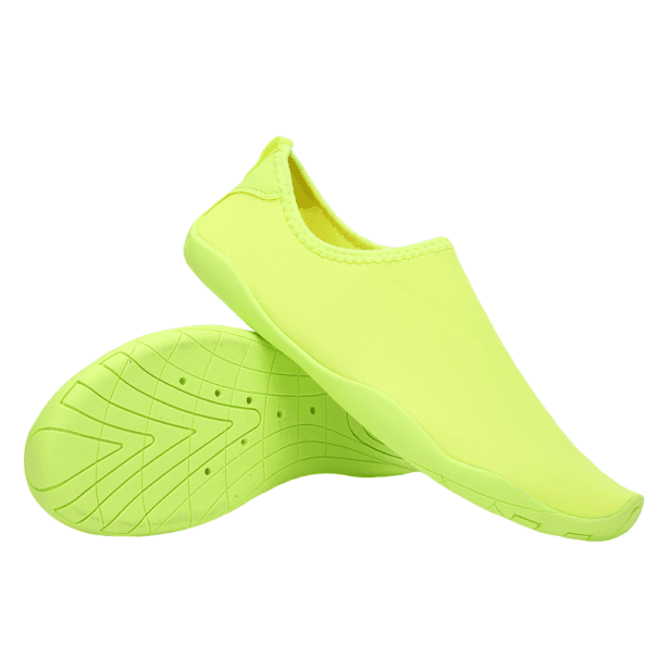 Uniszex mezítlábas cipő A4008 neonzöld 42