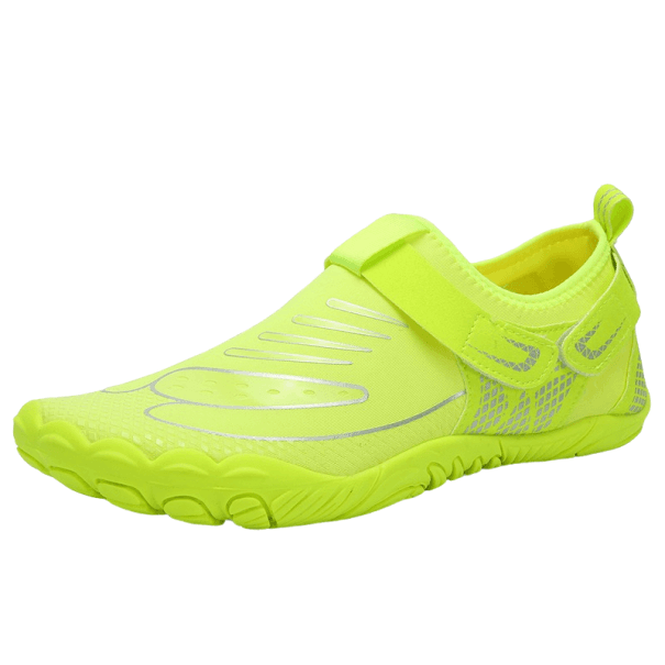 Uniszex mezítlábas tornacipő neon sárga 37