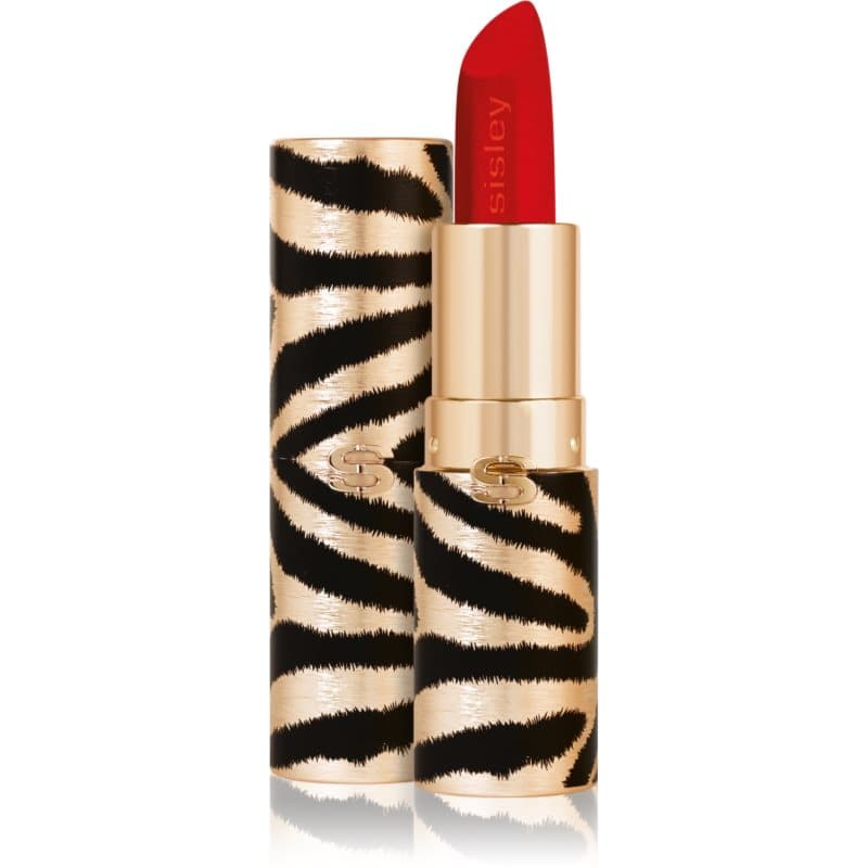 Sisley Phyto Rouge Velvet fényűző ápoló rúzs matt hatással árnyalat 41 Rouge Flame 3 g