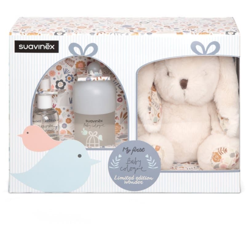 Suavinex Baby Cologne My First Baby Cologne Set ajándékszett gyermekeknek születéstől kezdődően