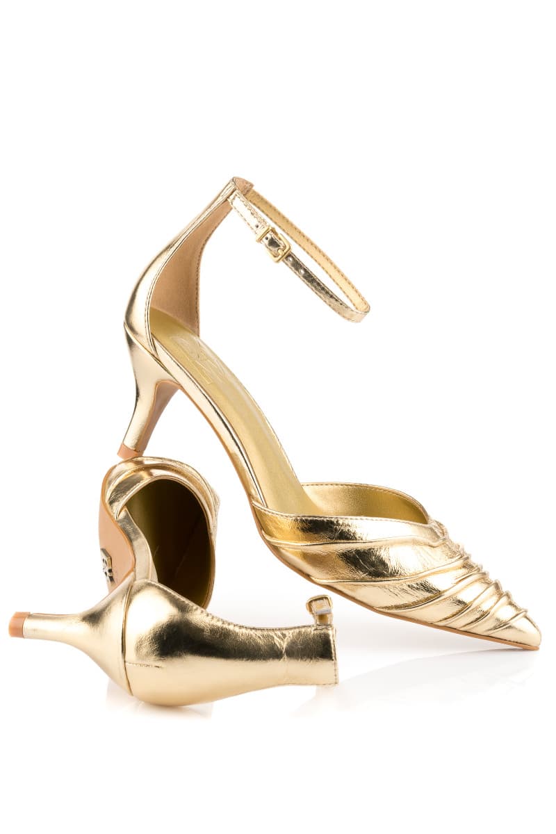 Szandál Dkny Vanda - Ankle Strap Gold