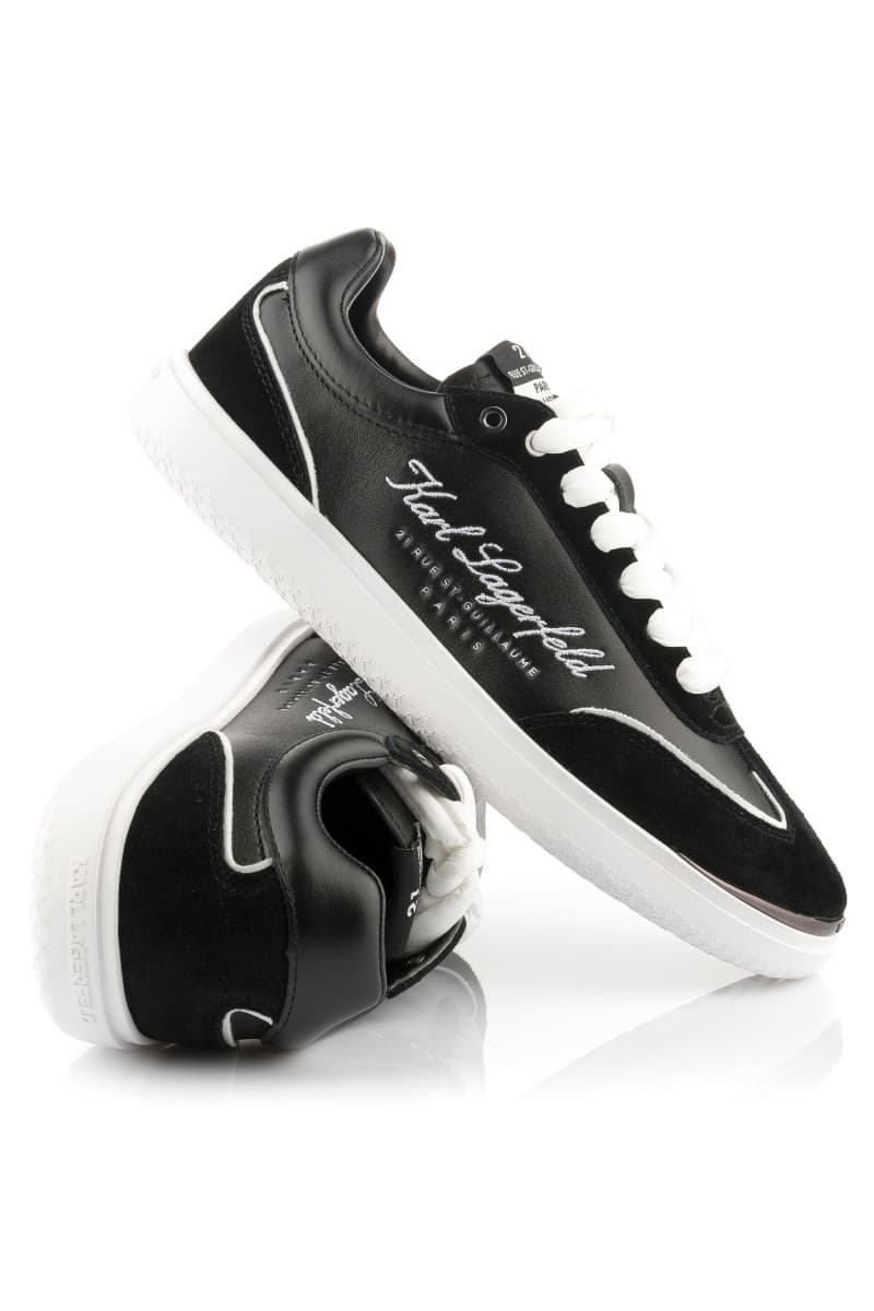 Sportcipő Karl Lagerfeld Atlas Hotel Karl Lo Lace Black Lthr & Suede