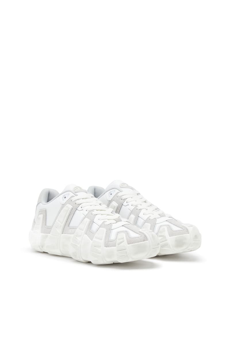 Sportcipő Diesel Griffe S-D-Griffe Low Sneakers Bright White/Gray Violet