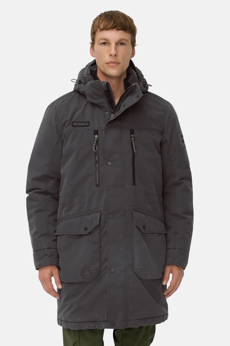 Kabát Camel Active Coat Asphalt