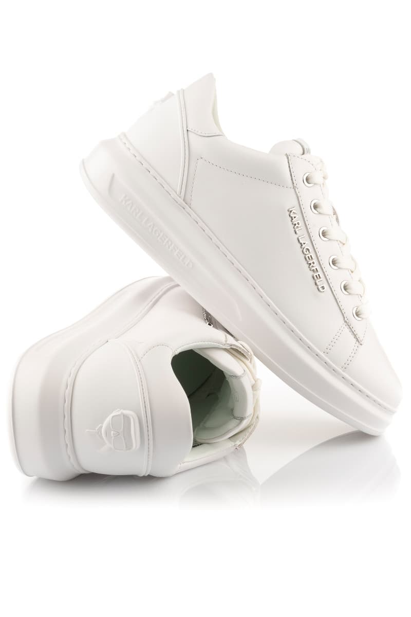 Sportcipő Karl Lagerfeld Kapri Mens Karl Nft Kounter Rlf White Lthr / Mono