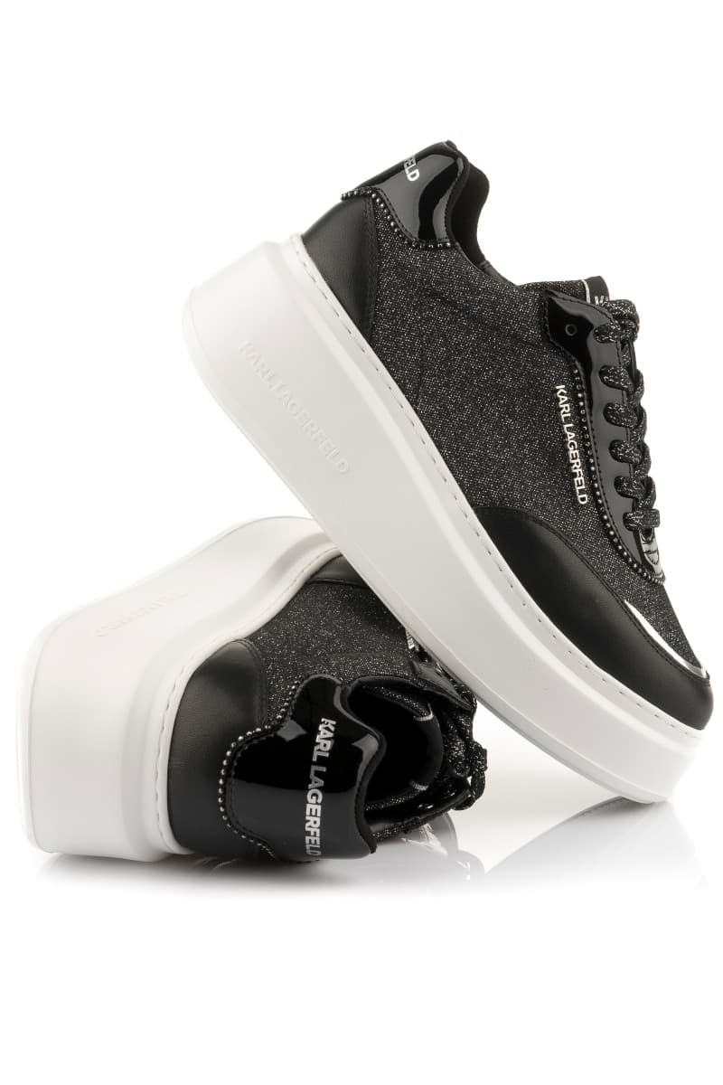 Sportcipő Karl Lagerfeld Anakapri U_Throat Mix Lo Black Lthr & Textile