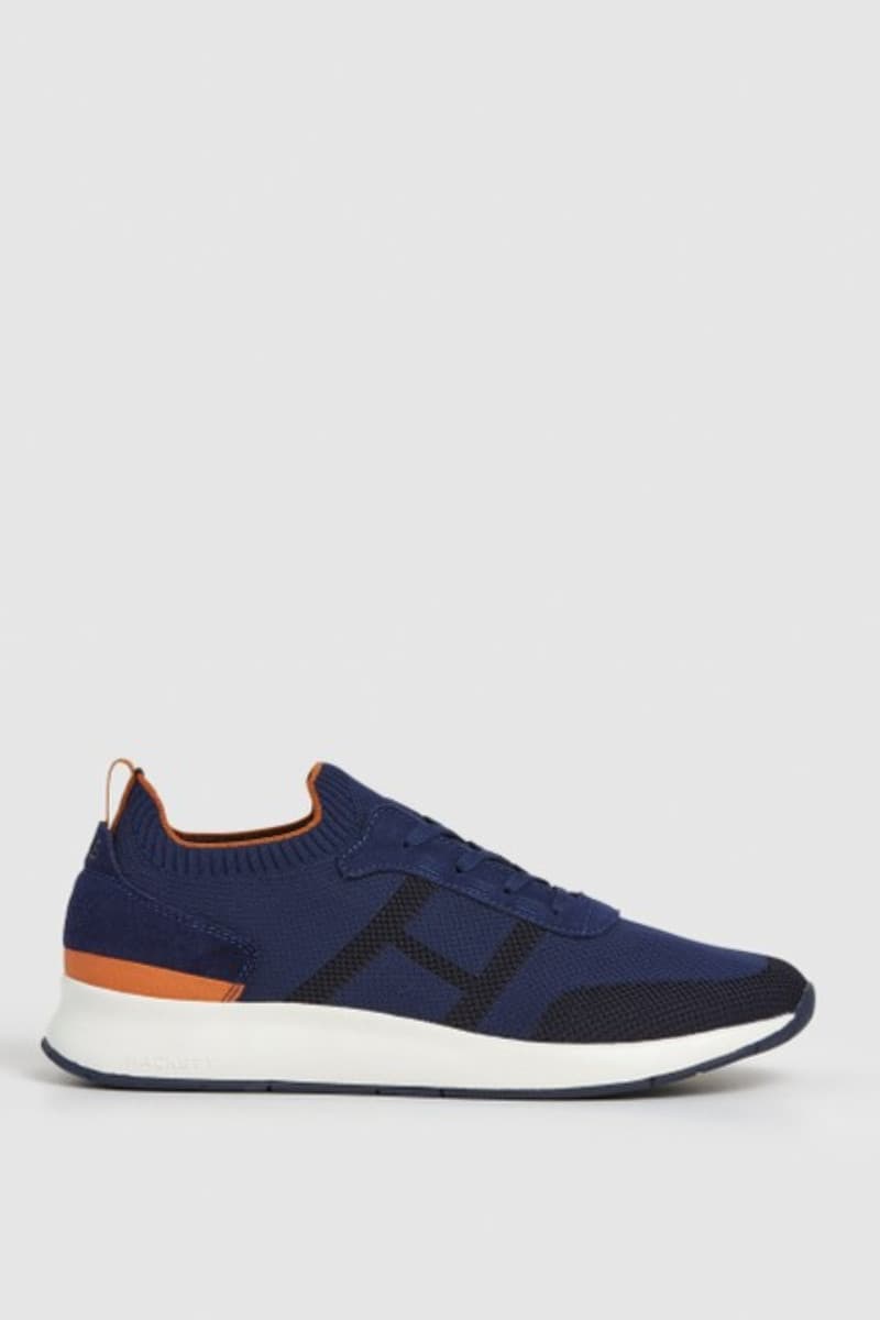 Sportcipő Hackett London H-Runner Sock Navy