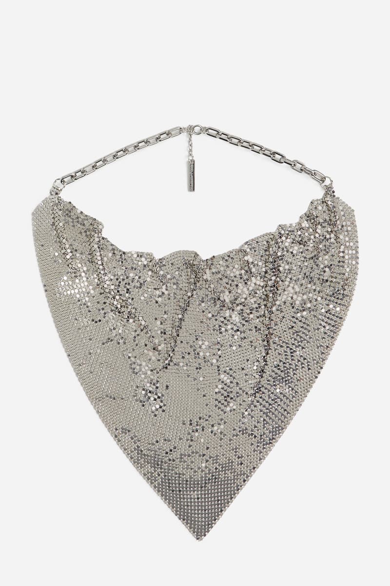 Sál Karl Lagerfeld K/Essential Party Bandana Nickel