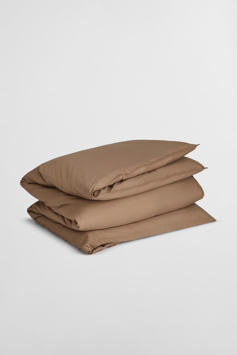 ÁGYNEMŰHUZAT GANT SATEEN SINGLE DUVET 140x200 TAUPE BEIGE