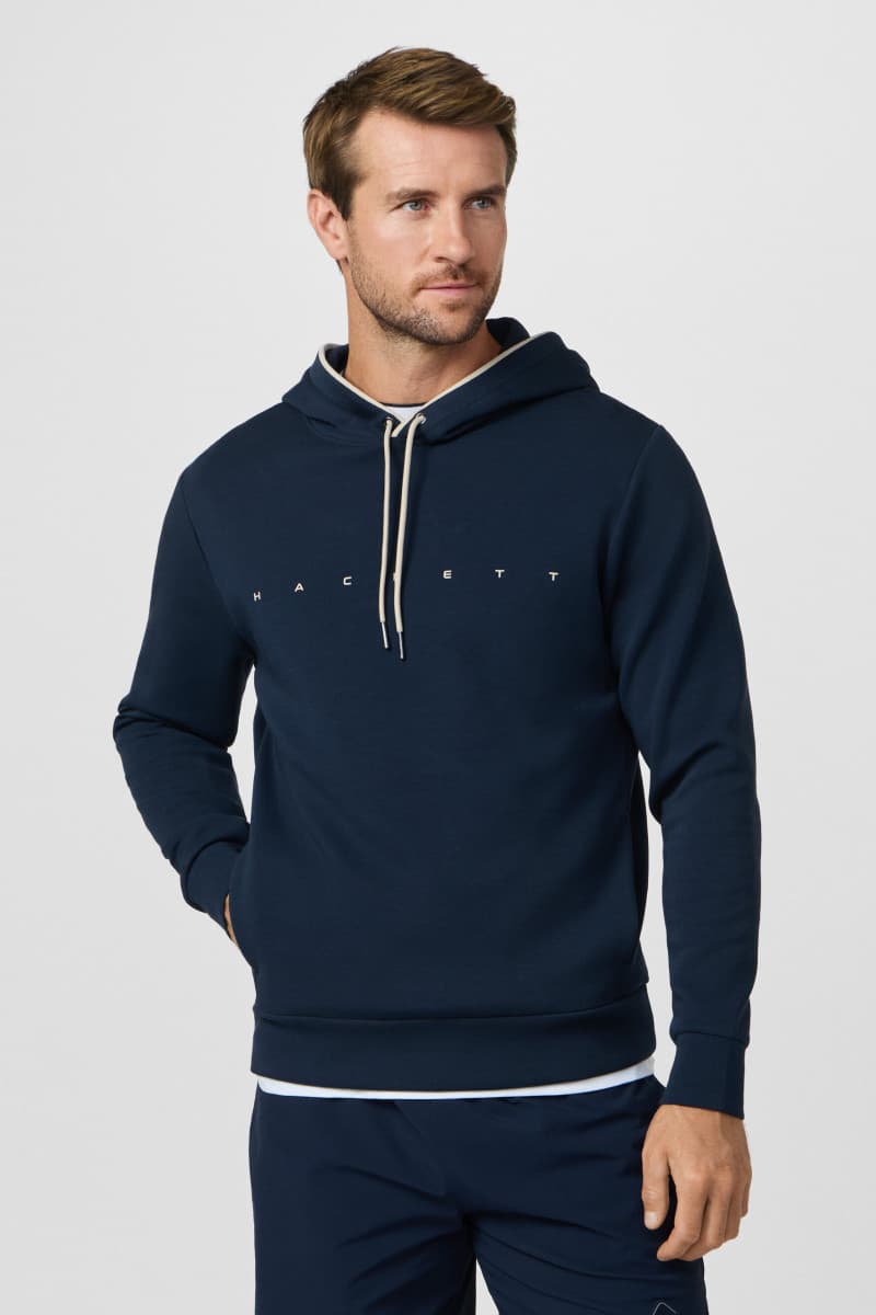 Melegítő Felső Hackett London Hs Essential Hoody Navy