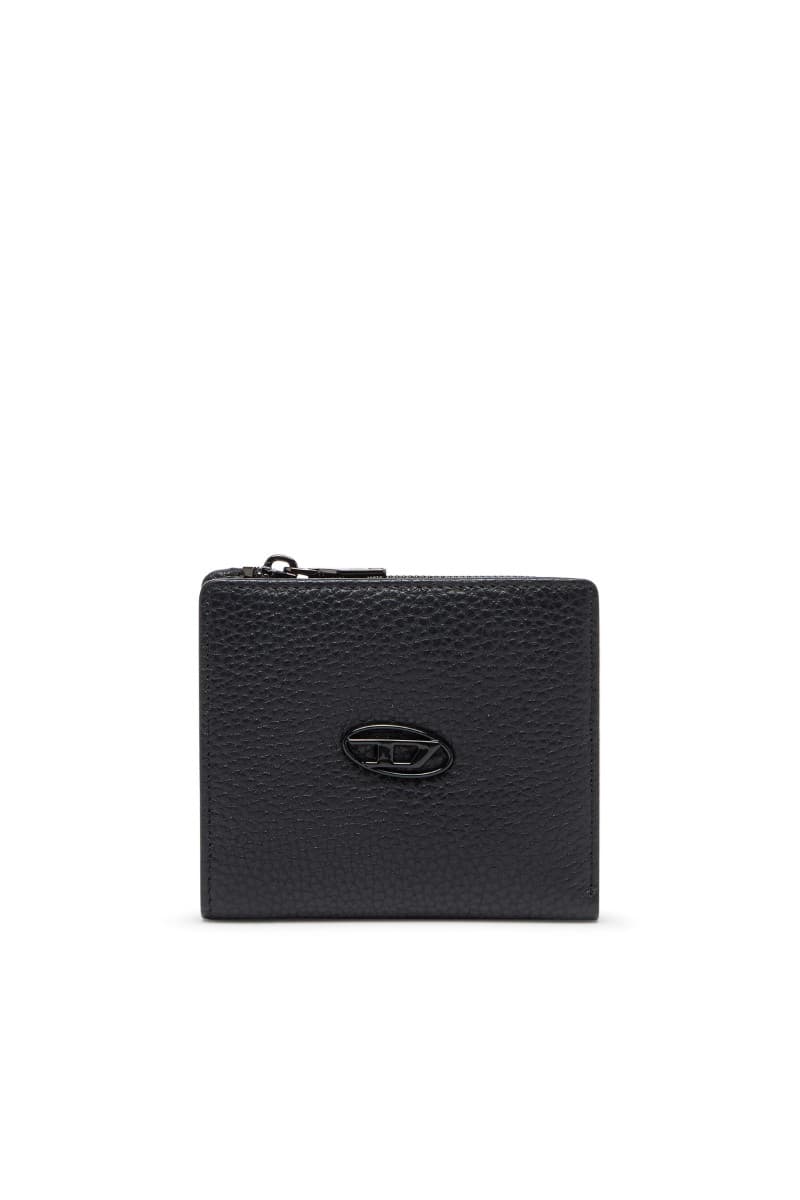 Pénztárca Diesel Hissu Evo Bi Fold Zip L Wallet Black