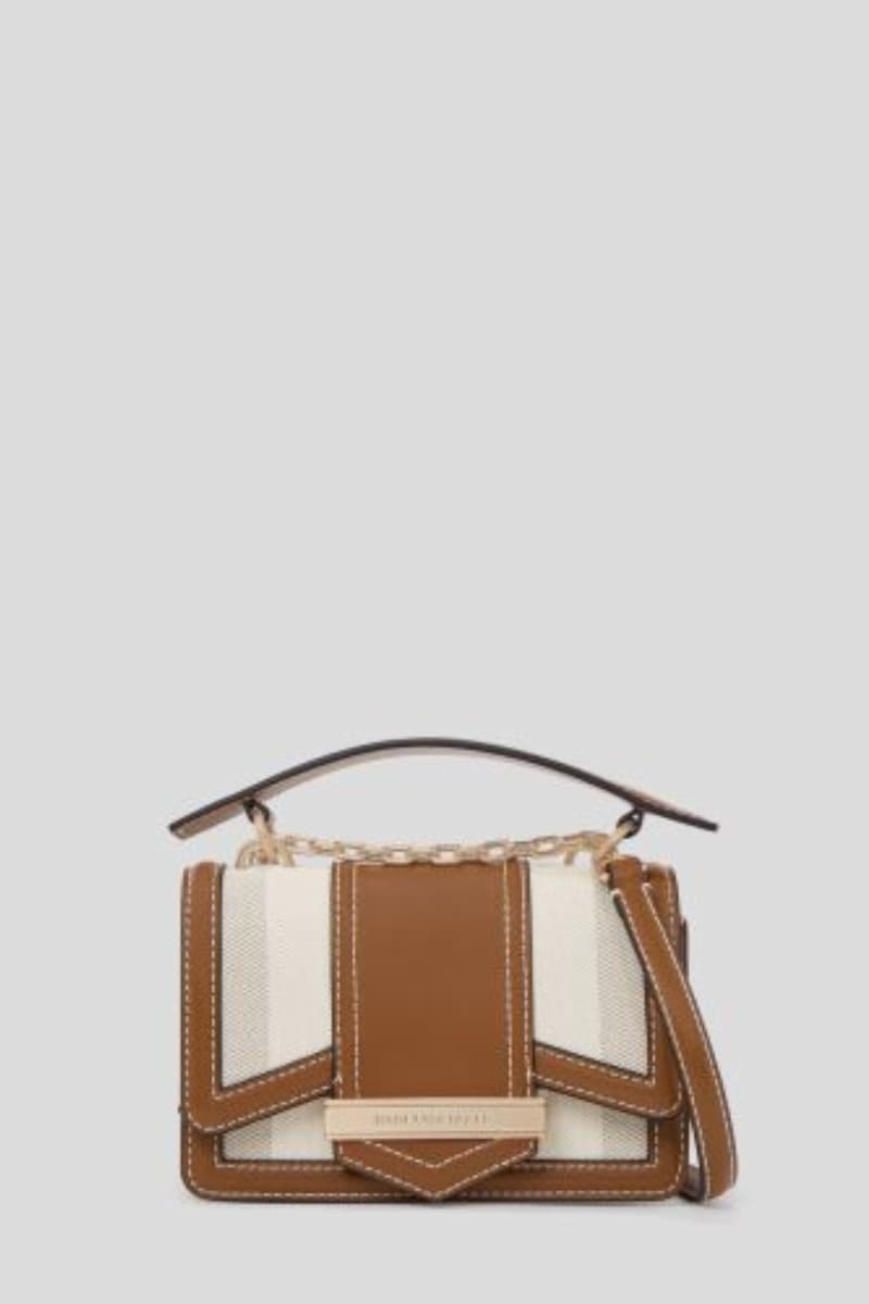 Retikül Karl Lagerfeld K/Nova Sm Cb Herr Canvas Natural Canvas Tan