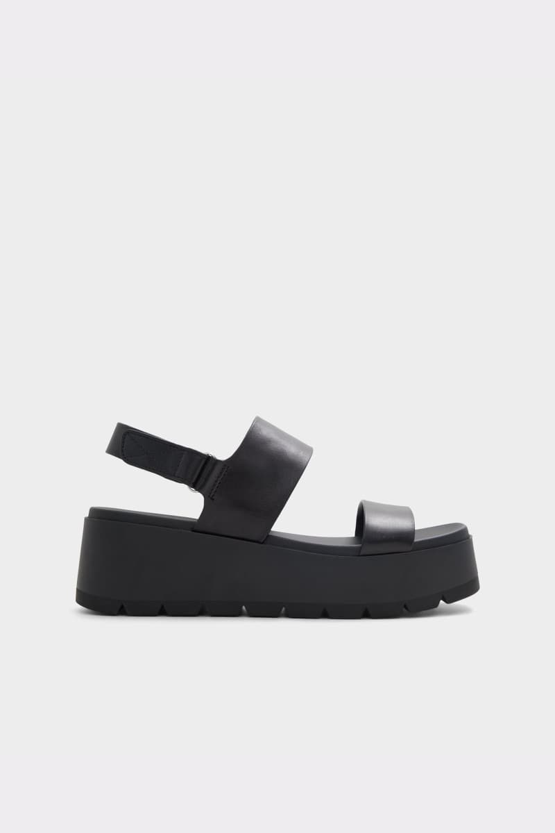 Platform Cipő Aldo Thila Open Black