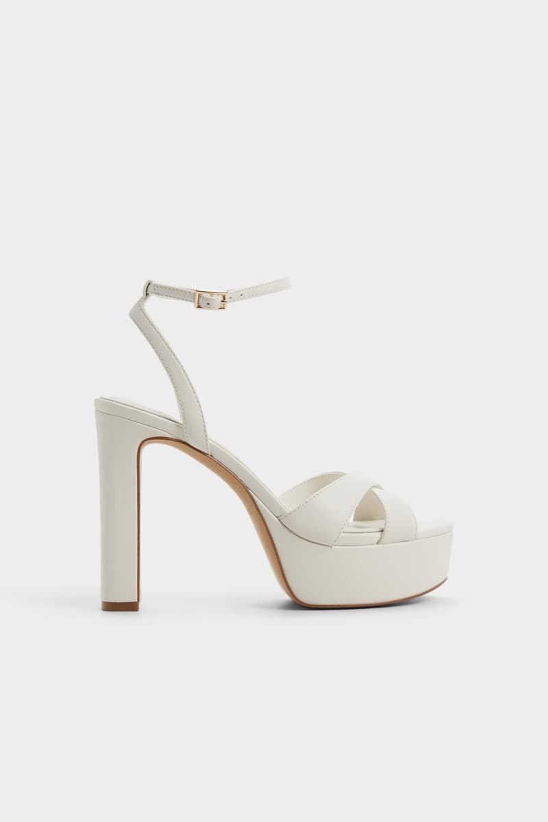 Platform Cipő Aldo Rosine White/Bone