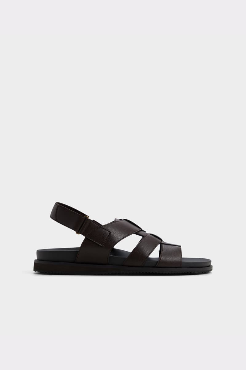 Szandál Aldo Nuno Dark Brown