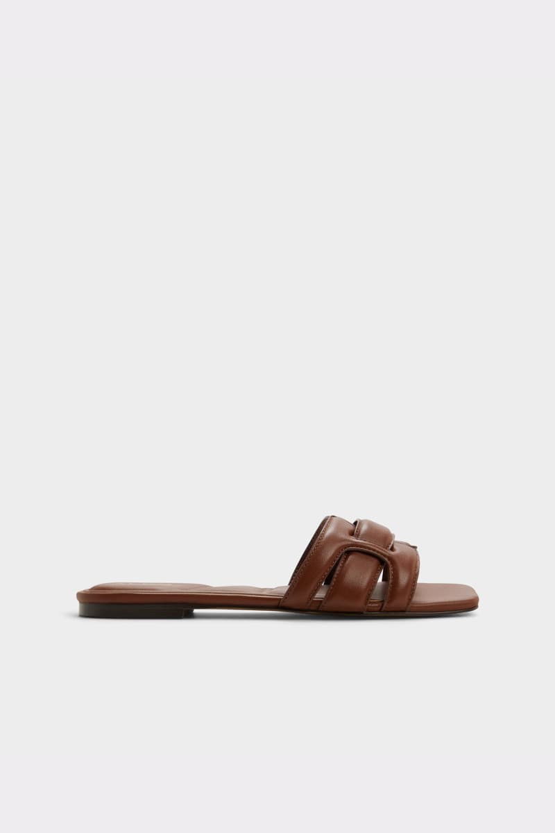 Papucs Aldo Elenaria Medium Brown
