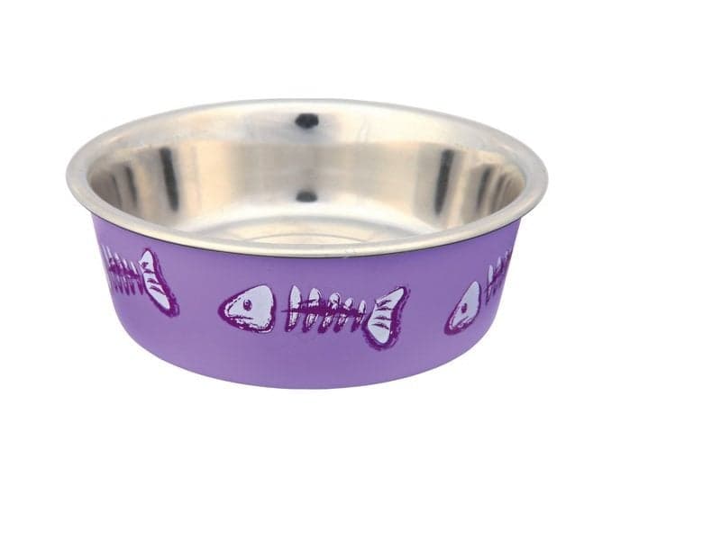 TRIXIE Fém tálka műanyag bevonattal 03 l - 12 cm