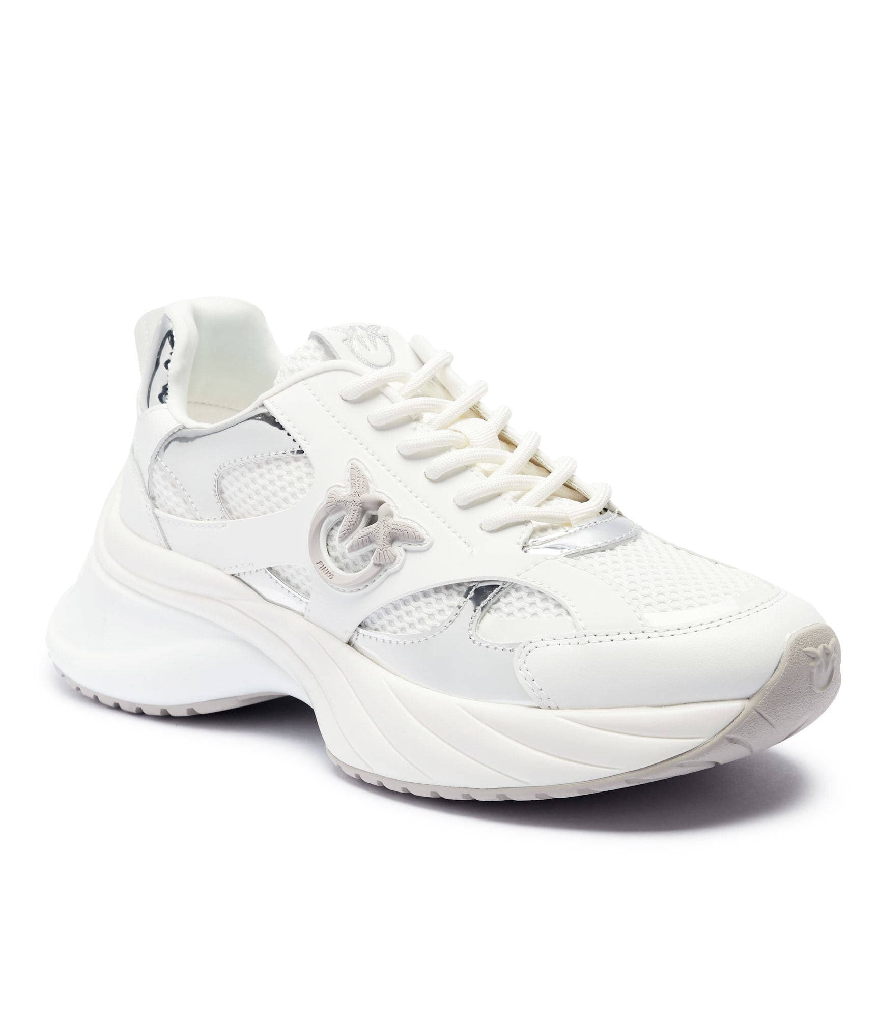 Pinko Sneakers tornacipő ARIEL 15 bőr hozzáadásával