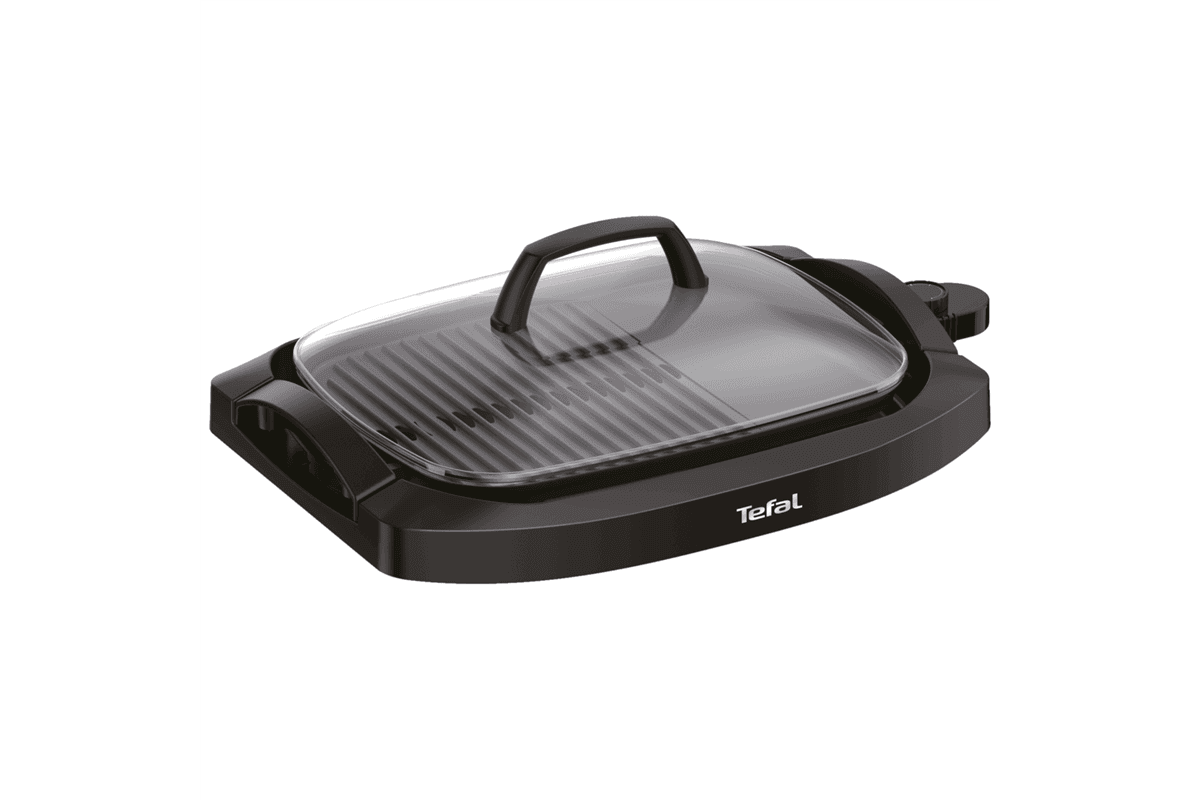 Elektromos plancha grill fedővel Tefal CB6A0830 Fekete