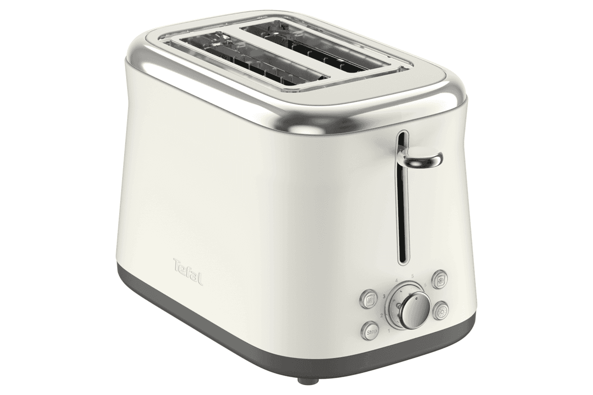 Kenyérpirító Tefal Collection TT720AE0 Rozsdamentes/Krém