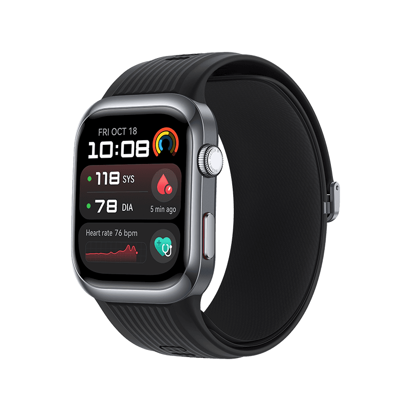 HUAWEI WATCH D2 fekete fluoroelasztomer