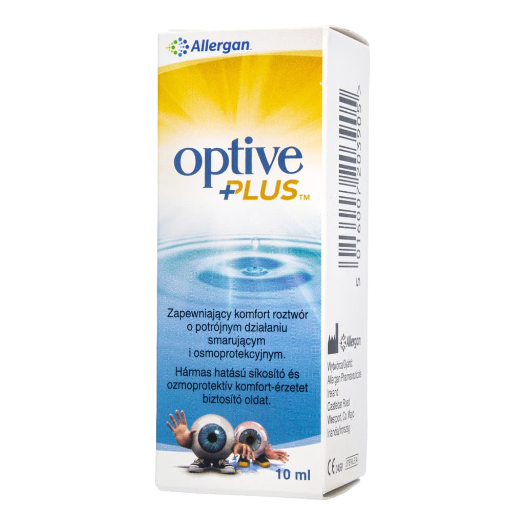 Allergan Optive Plus lubrikáló szemcsepp 10 ml