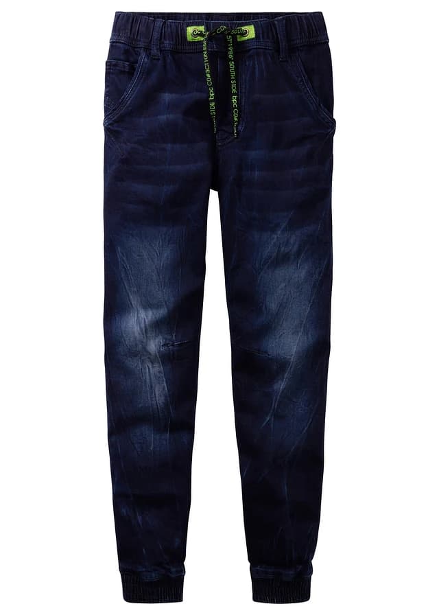 Regular Fit belebújós szabadidős farmer, Tapered