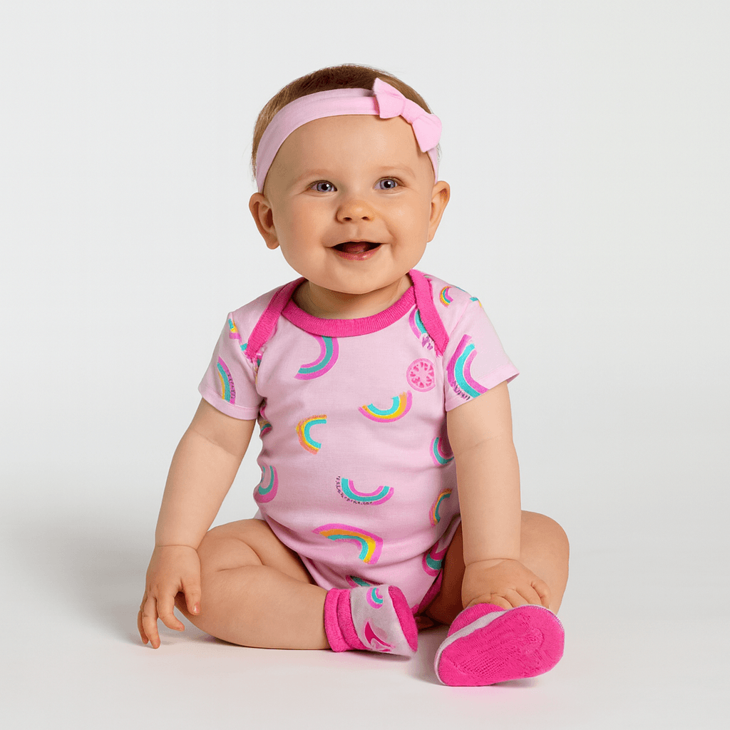 Converse rainbows 3pc box set 6-12m